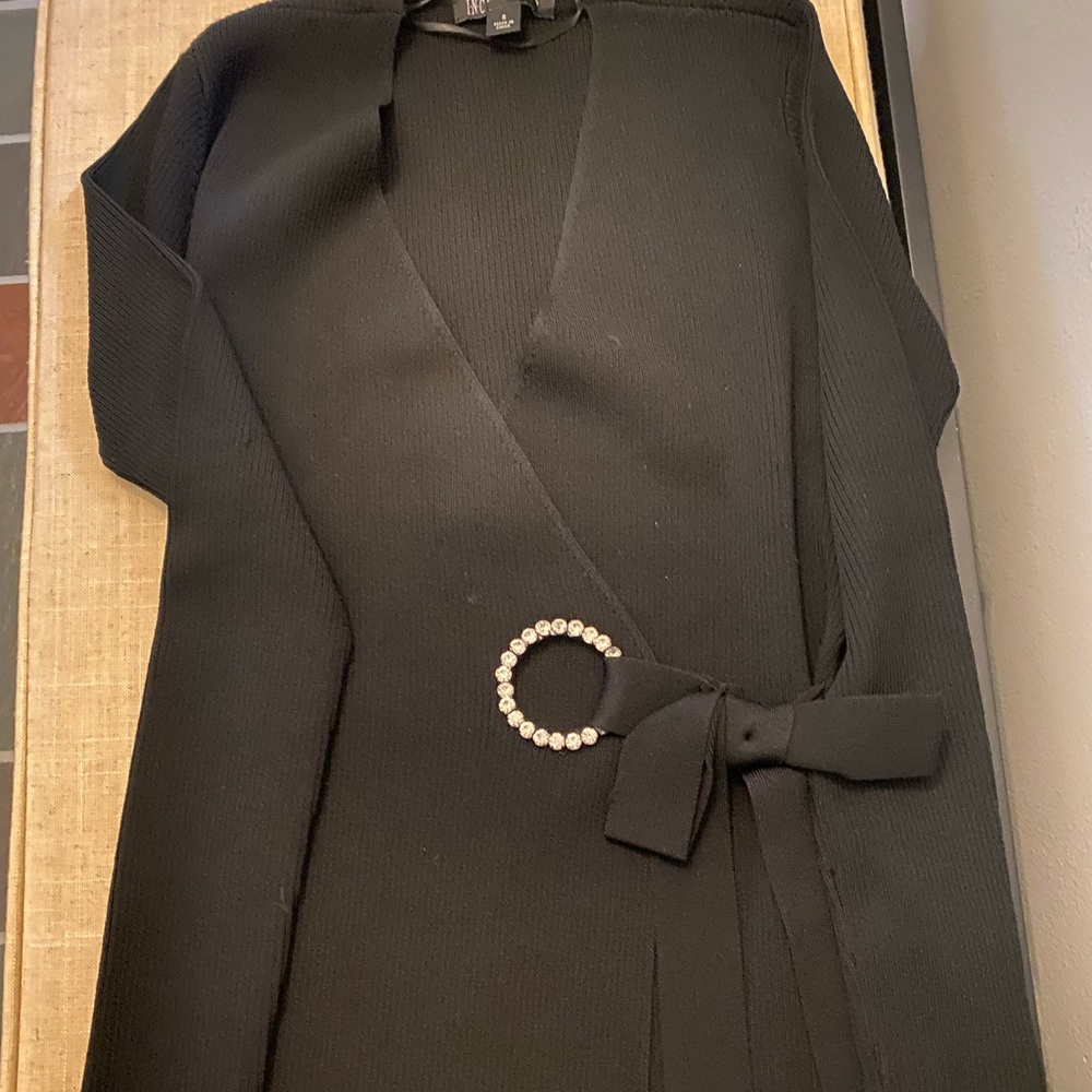 Holiday INC V-Neck Black Top